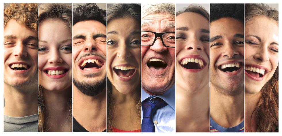 Alt = group of diverse candidates laughing